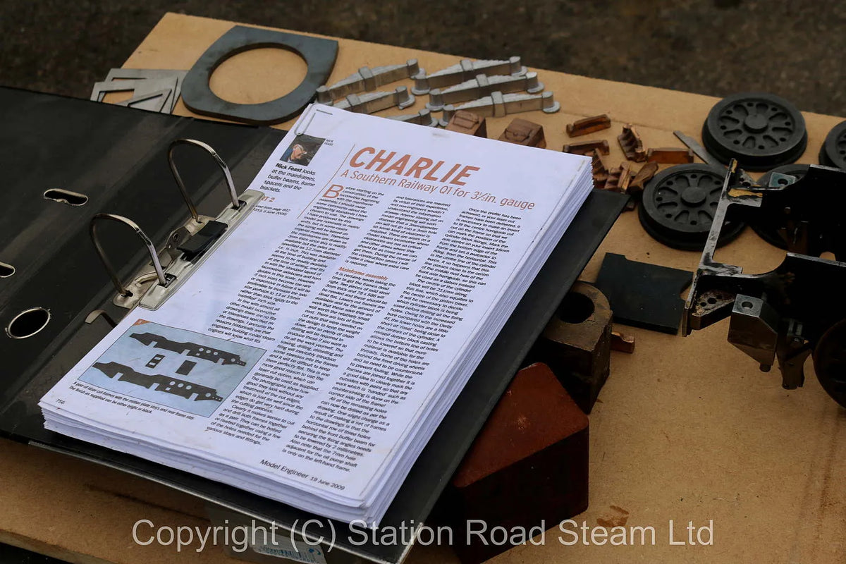3 1/2 inch gauge Southern Q1 with new Western Steam boiler