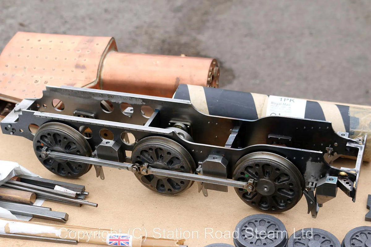 3 1/2 inch gauge Southern Q1 with new Western Steam boiler