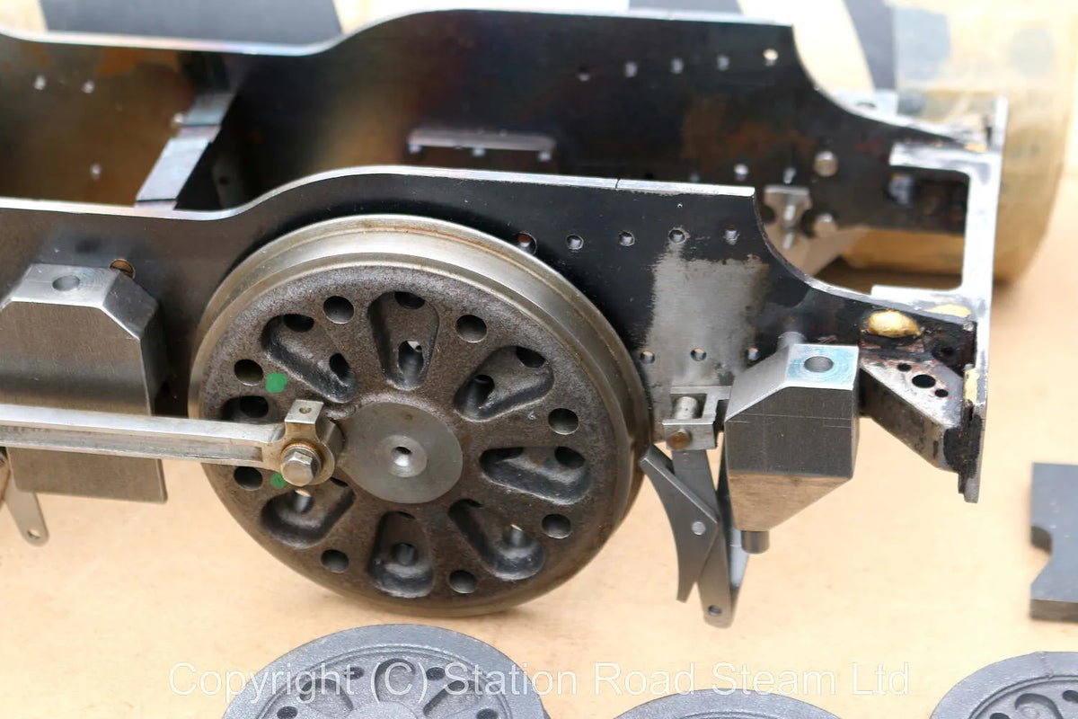 3 1/2 inch gauge Southern Q1 with new Western Steam boiler