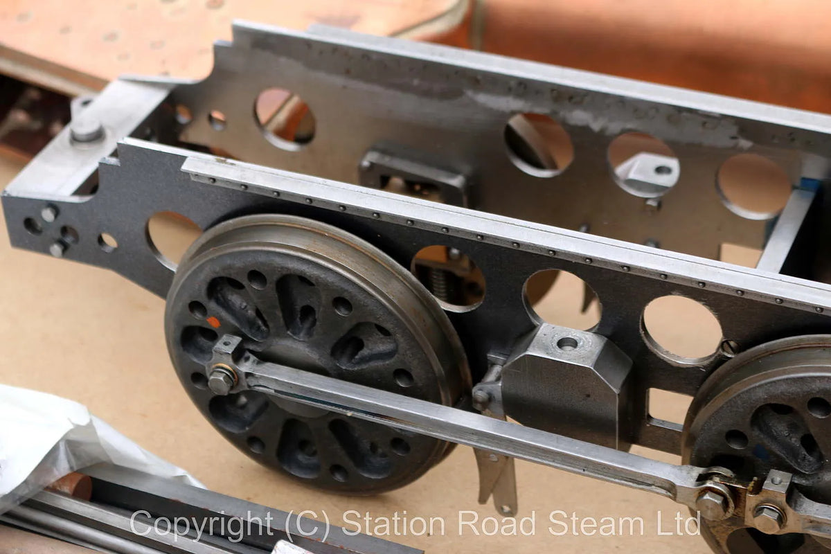3 1/2 inch gauge Southern Q1 with new Western Steam boiler