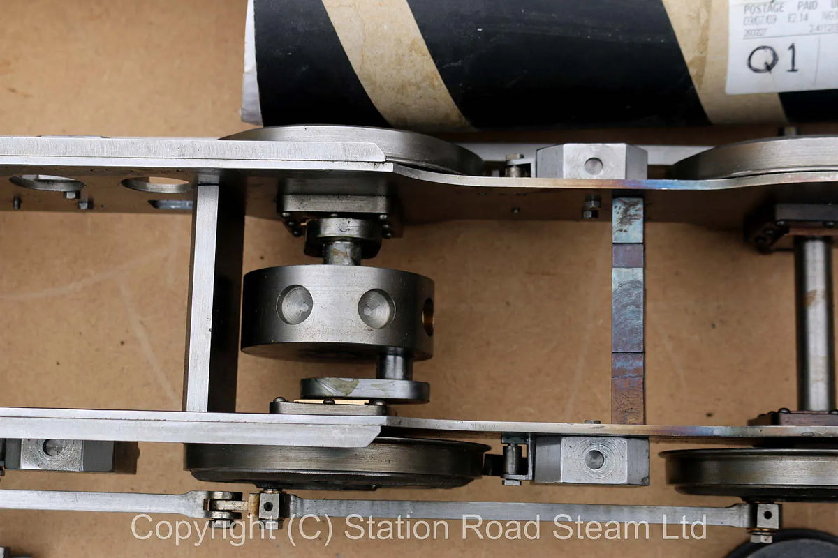 3 1/2 inch gauge Southern Q1 with new Western Steam boiler