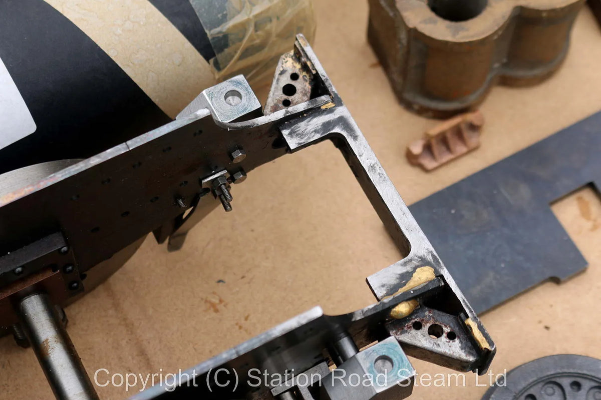 3 1/2 inch gauge Southern Q1 with new Western Steam boiler