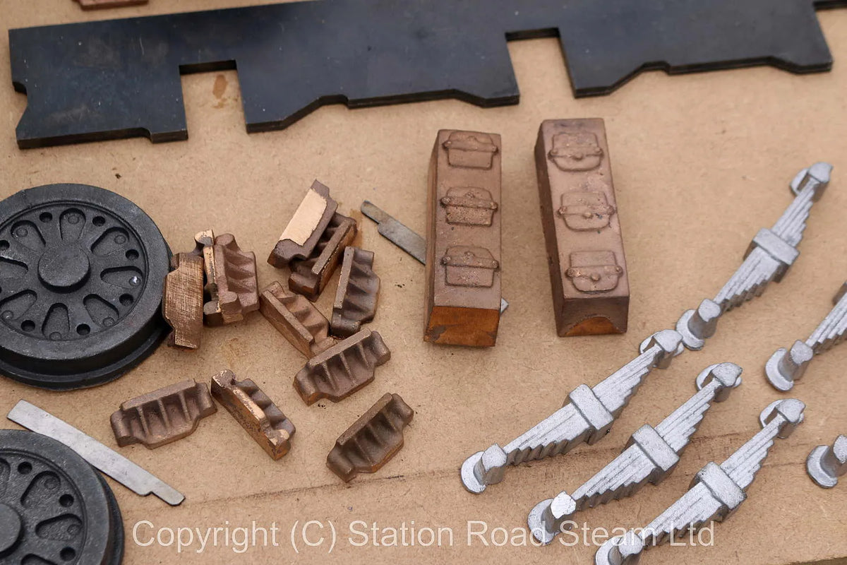 3 1/2 inch gauge Southern Q1 with new Western Steam boiler