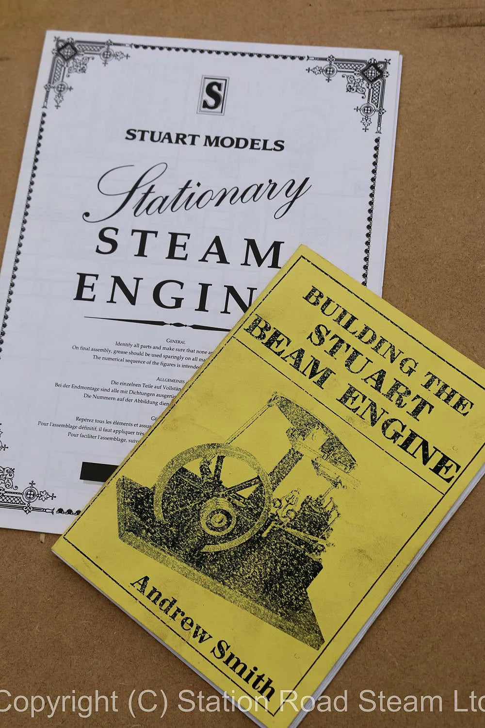 Stuart beam engine castings