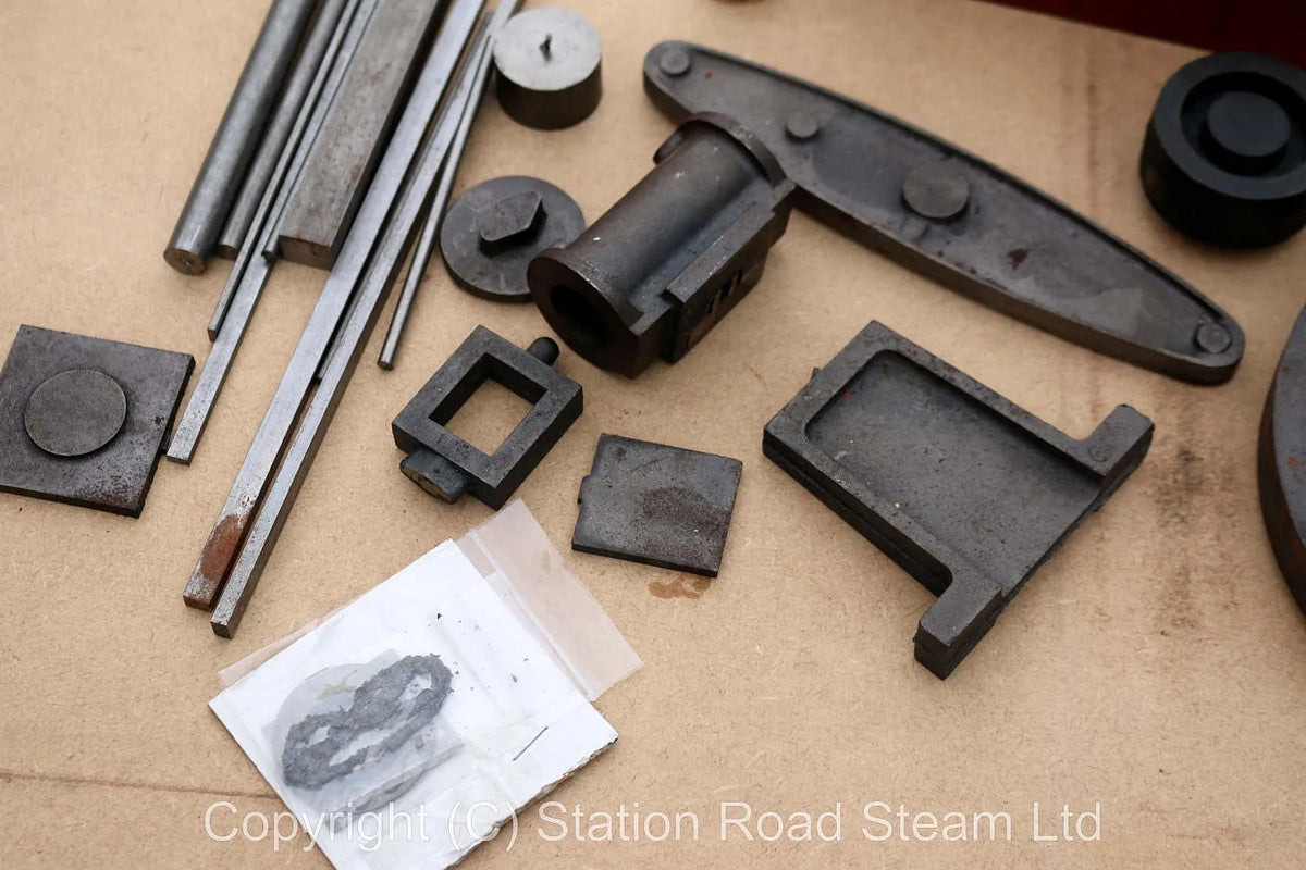 Stuart beam engine castings