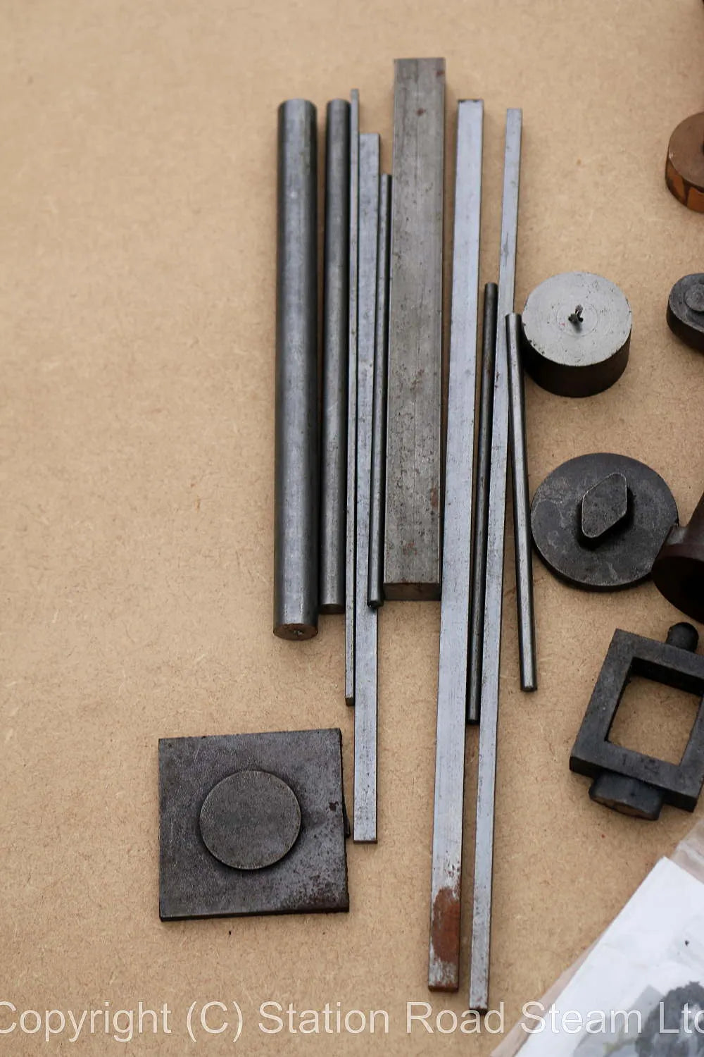 Stuart beam engine castings