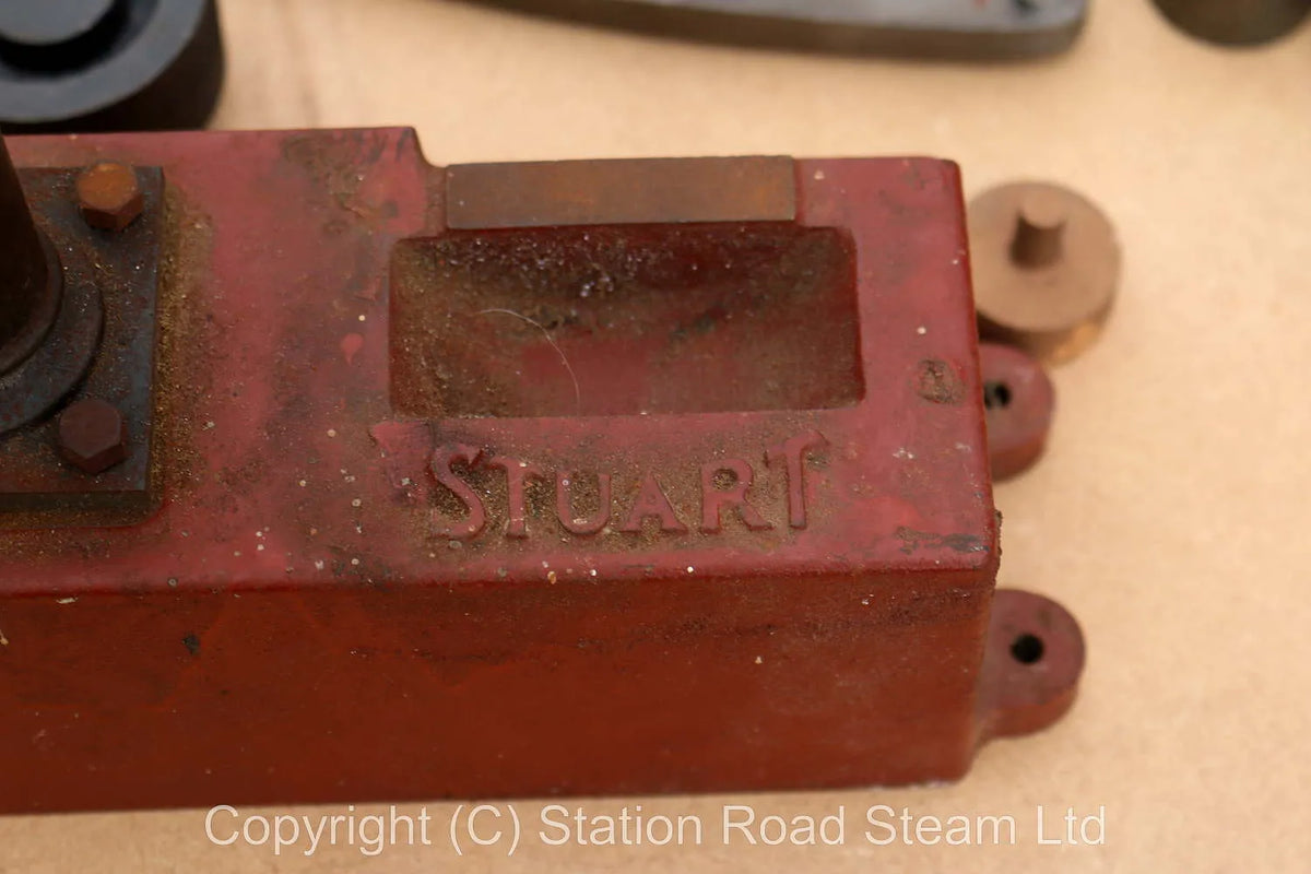 Stuart beam engine castings