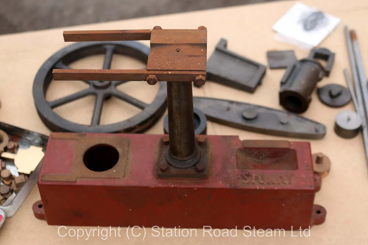 Stuart beam engine castings