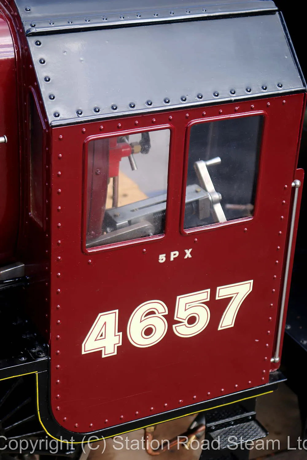 7 1/4 inch gauge LMS Black 5