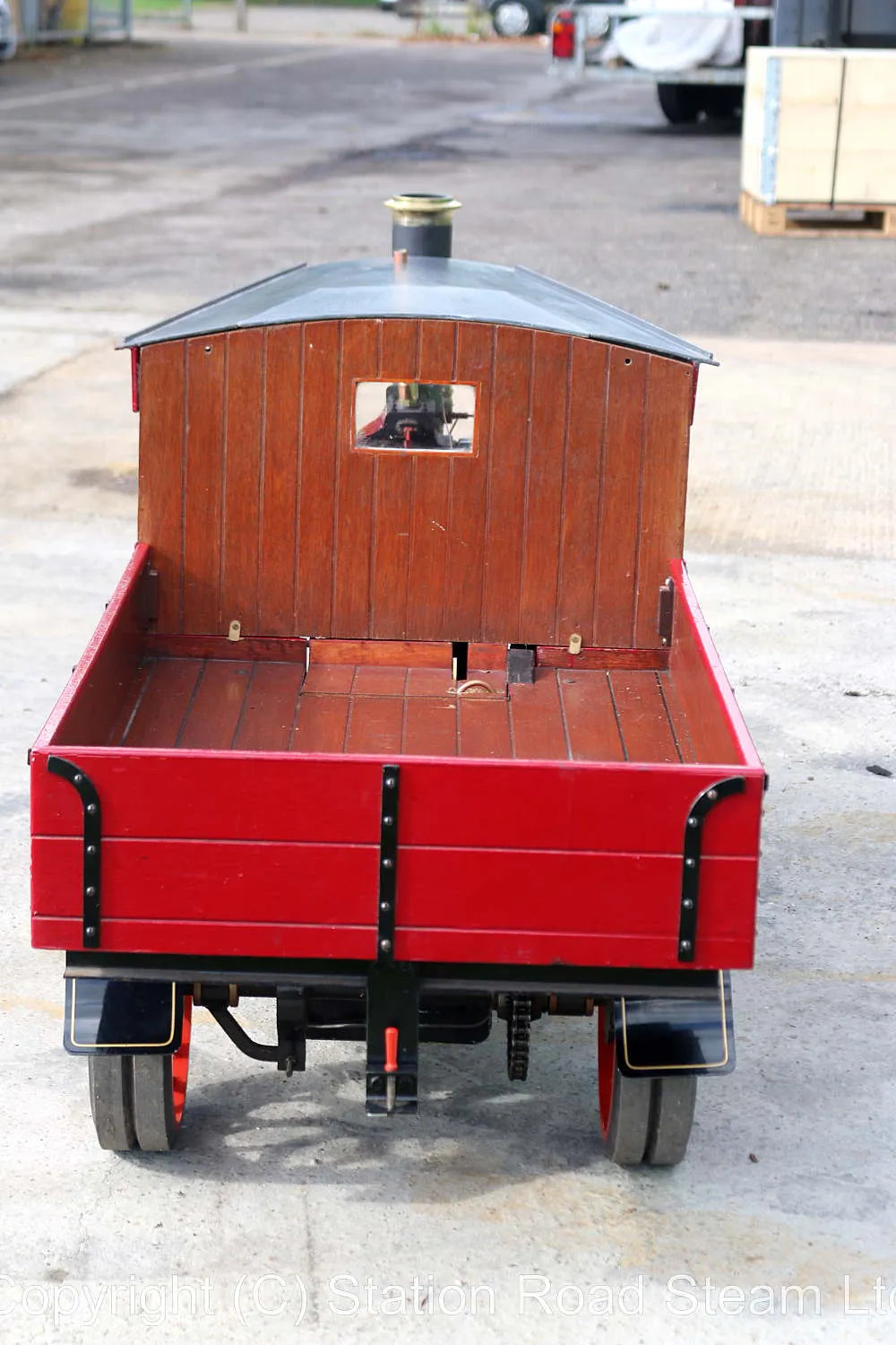 3 inch scale Aveling & Porter steam wagon