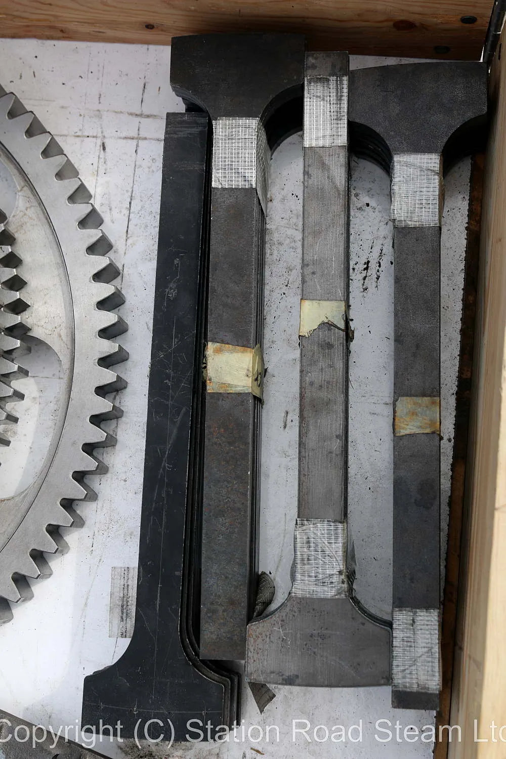 6 inch scale Burrell Devonshire SCC castings & drawings