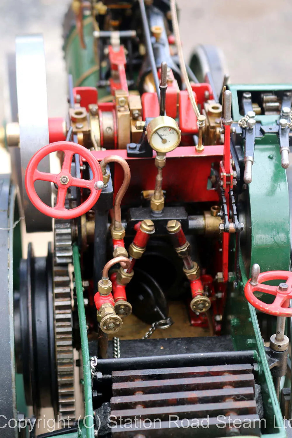 2 inch scale Ruston Proctor SD steam tractor
