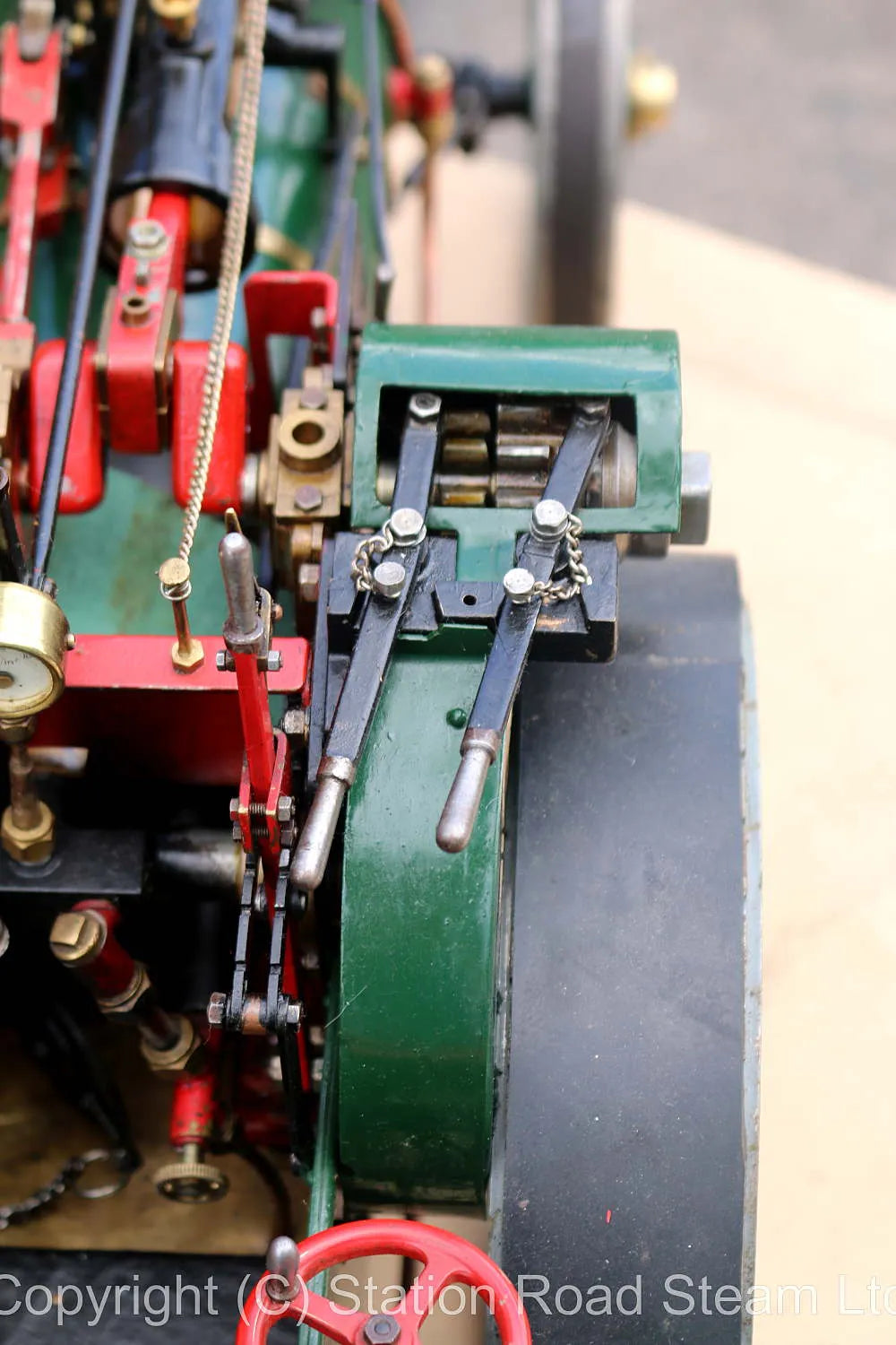 2 inch scale Ruston Proctor SD steam tractor