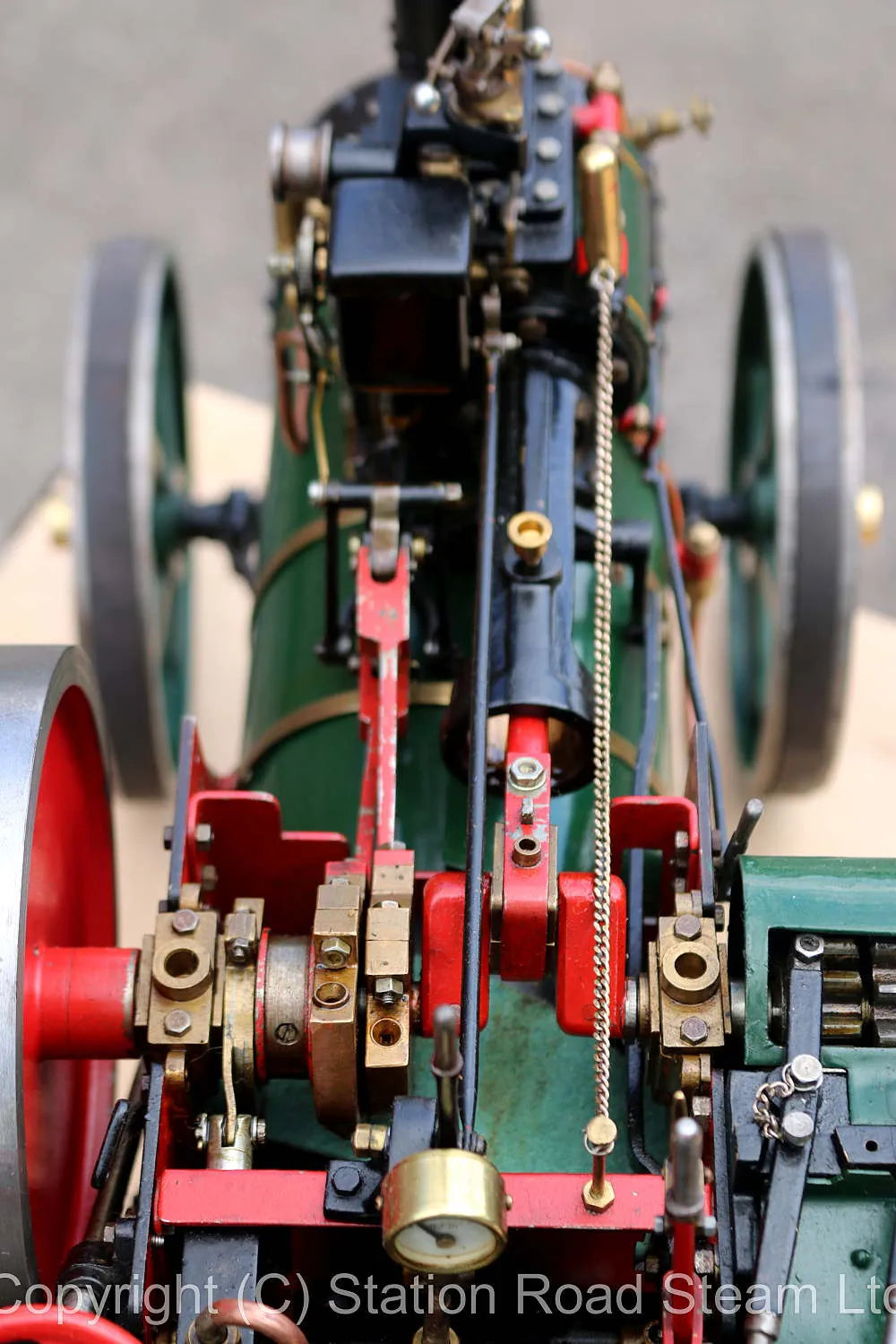 2 inch scale Ruston Proctor SD steam tractor