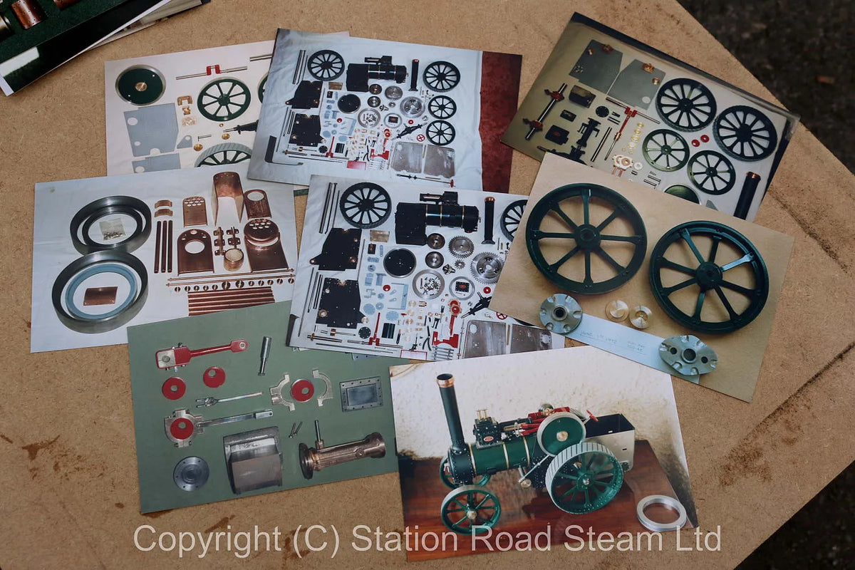 2 inch scale Ruston Proctor SD steam tractor