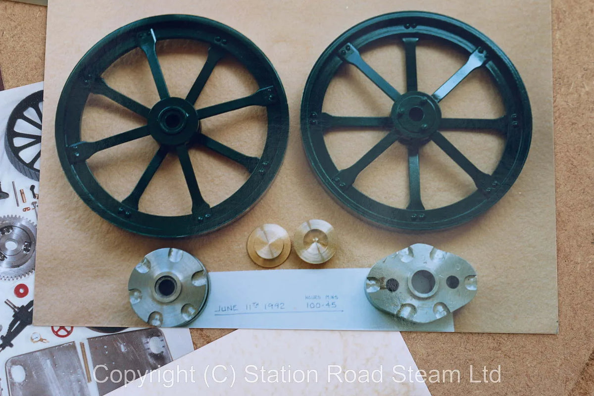 2 inch scale Ruston Proctor SD steam tractor