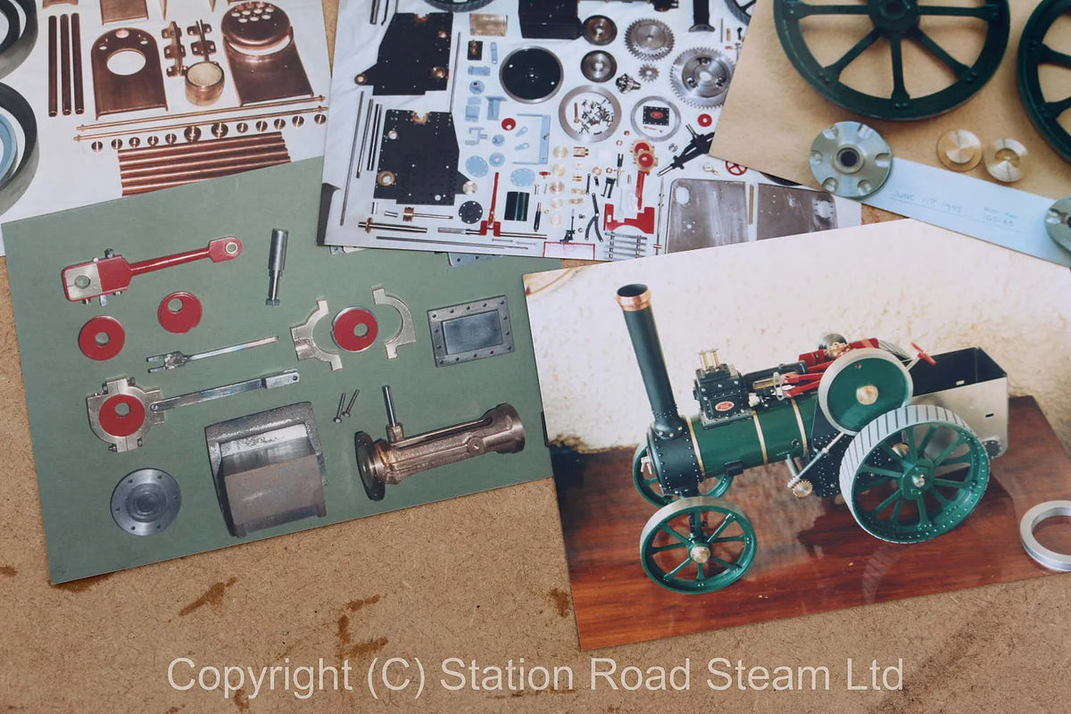 2 inch scale Ruston Proctor SD steam tractor