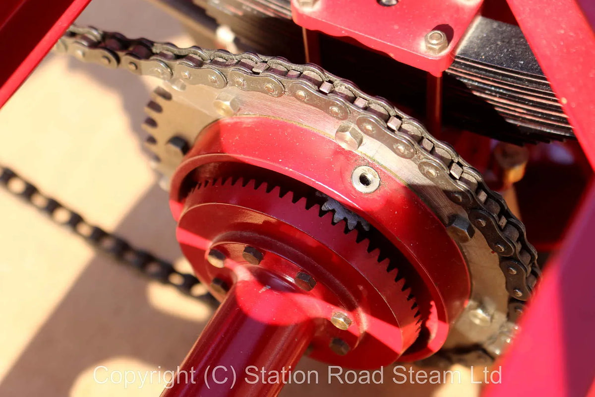 Part-built 2 inch scale Clayton steam wagon