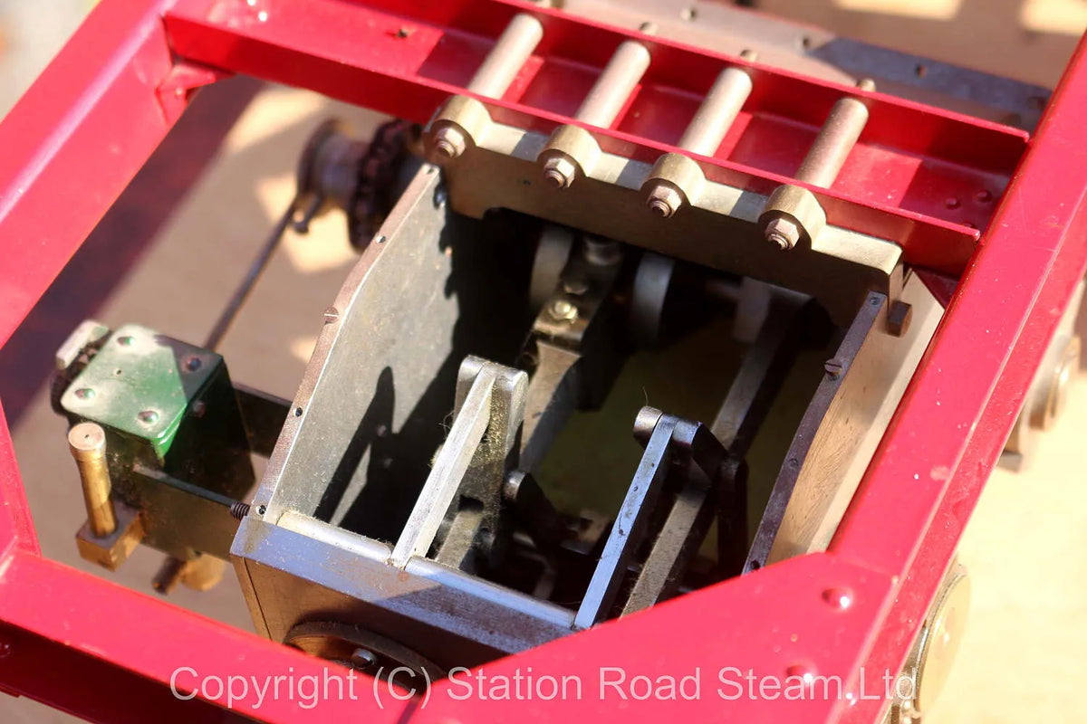 Part-built 2 inch scale Clayton steam wagon