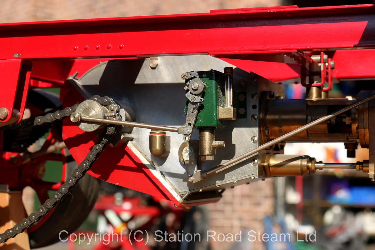 Part-built 2 inch scale Clayton steam wagon