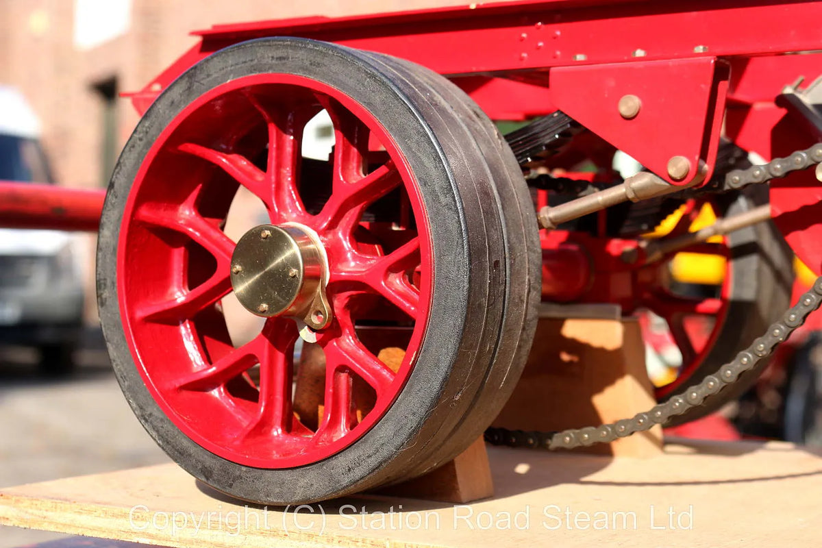 Part-built 2 inch scale Clayton steam wagon