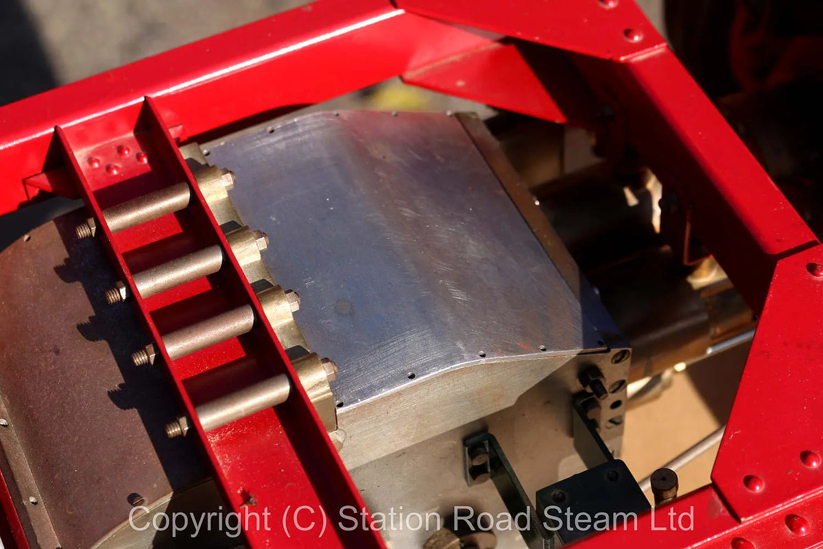 Part-built 2 inch scale Clayton steam wagon