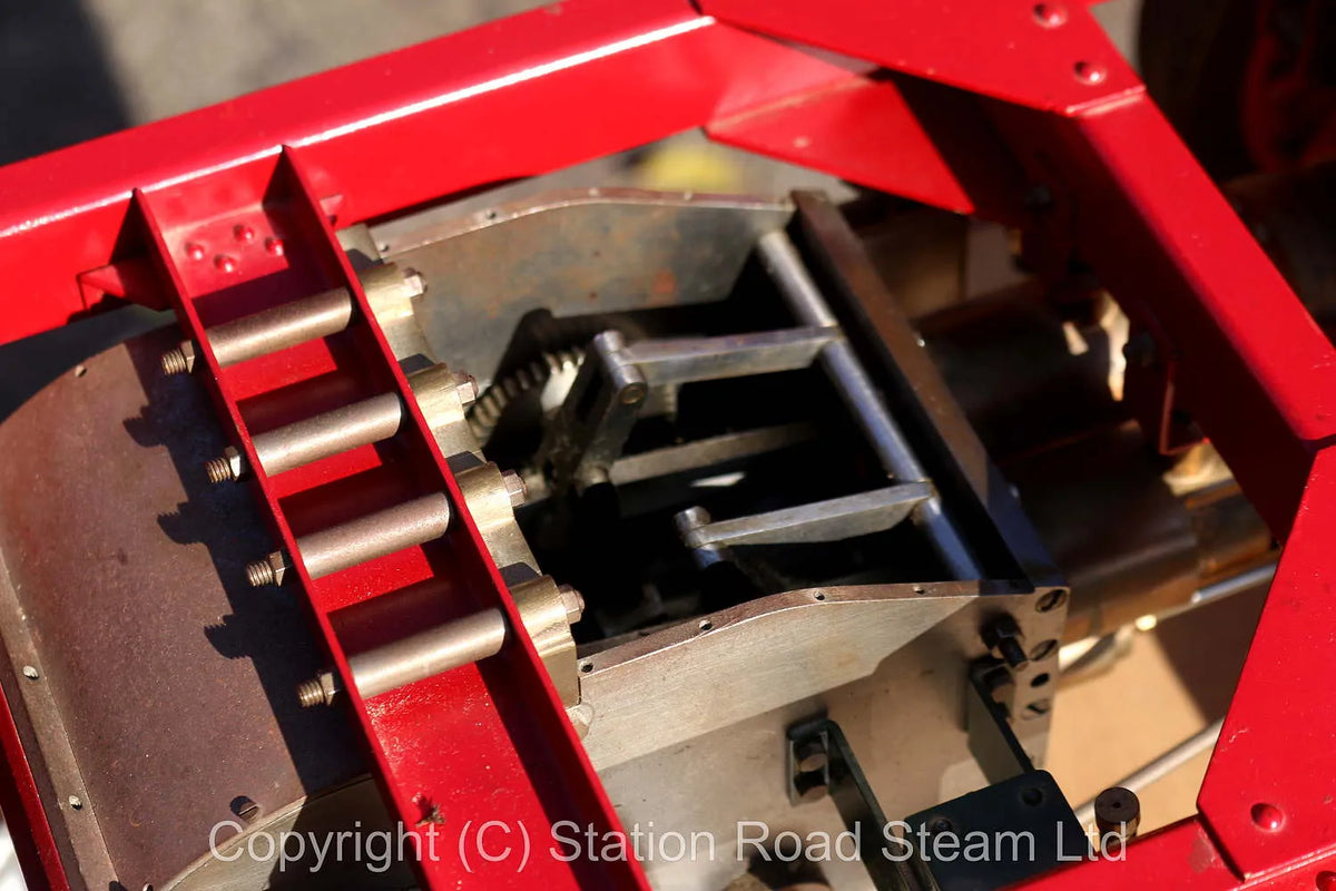 Part-built 2 inch scale Clayton steam wagon