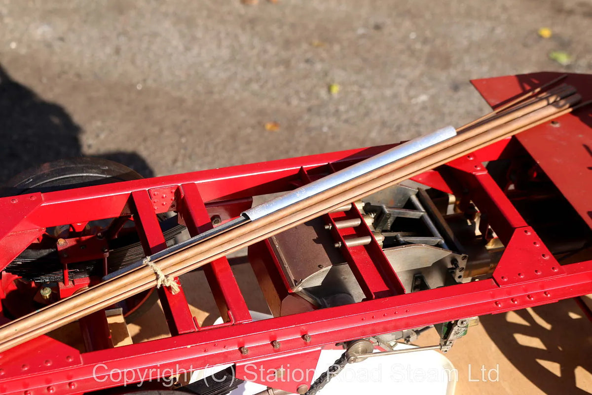 Part-built 2 inch scale Clayton steam wagon