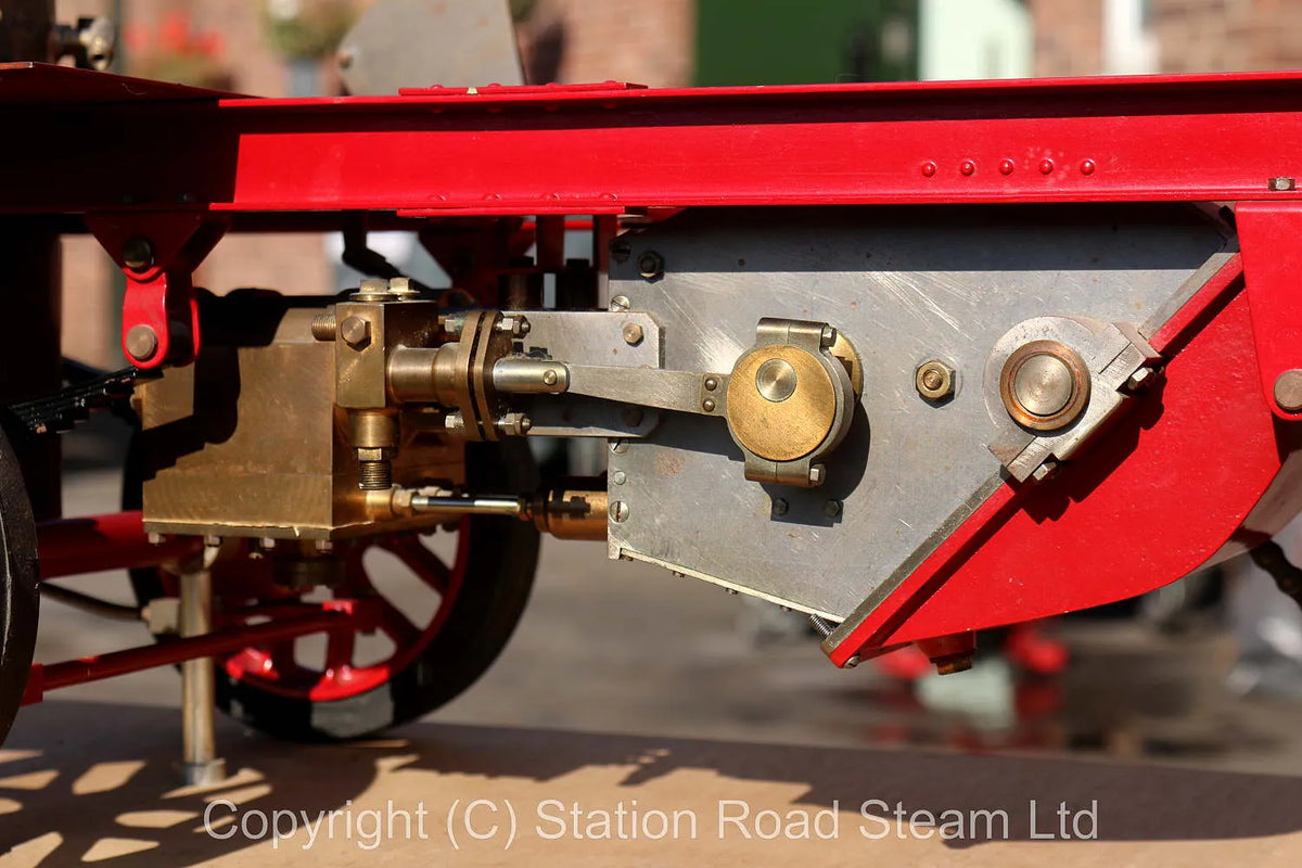 Part-built 2 inch scale Clayton steam wagon