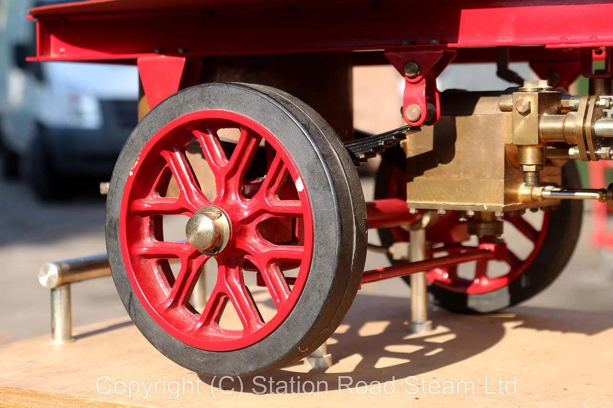 Part-built 2 inch scale Clayton steam wagon