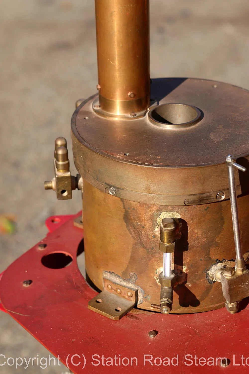 Part-built 2 inch scale Clayton steam wagon