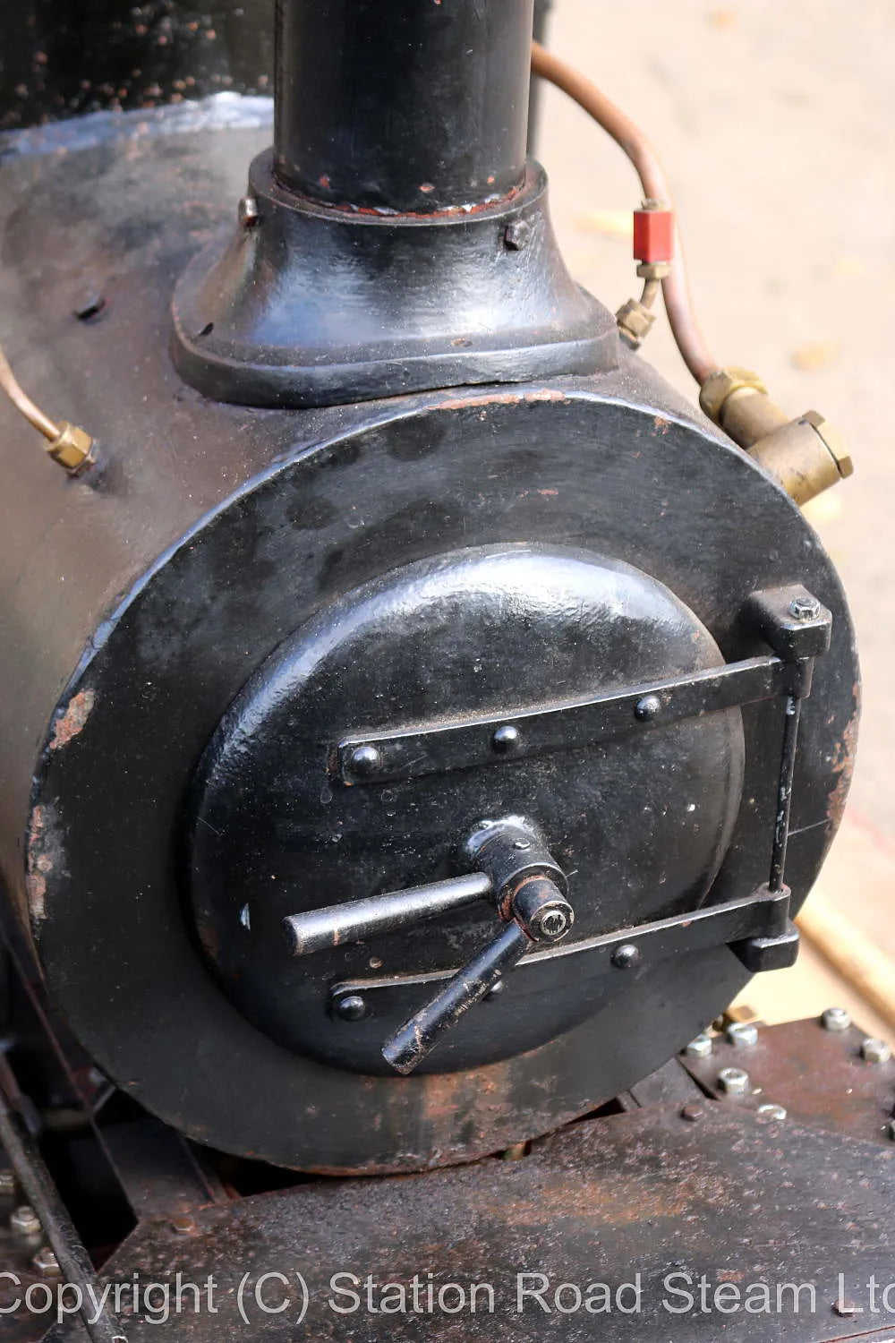 7 1/4 inch narrow gauge 0-6-0 with driving truck