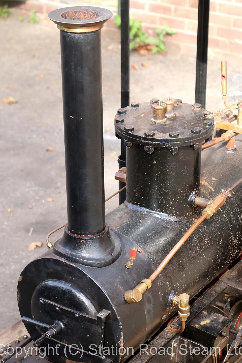 7 1/4 inch narrow gauge 0-6-0 with driving truck