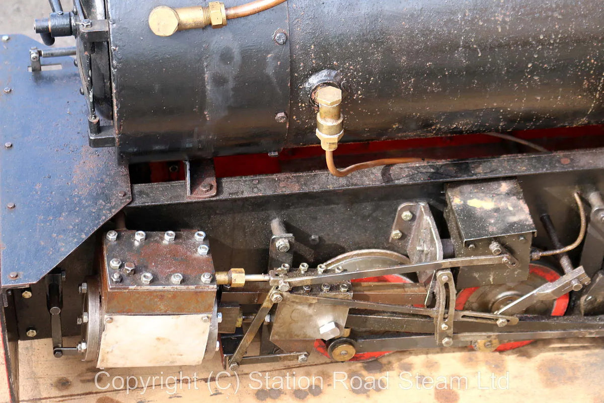 7 1/4 inch narrow gauge 0-6-0 with driving truck
