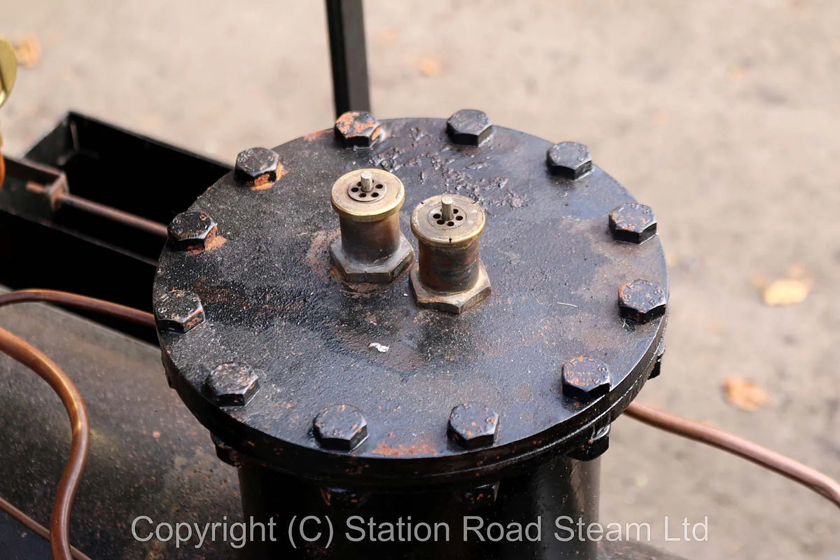 7 1/4 inch narrow gauge 0-6-0 with driving truck
