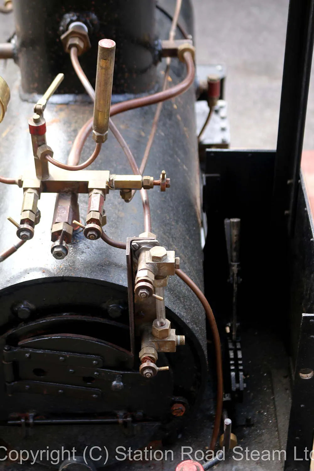 7 1/4 inch narrow gauge 0-6-0 with driving truck