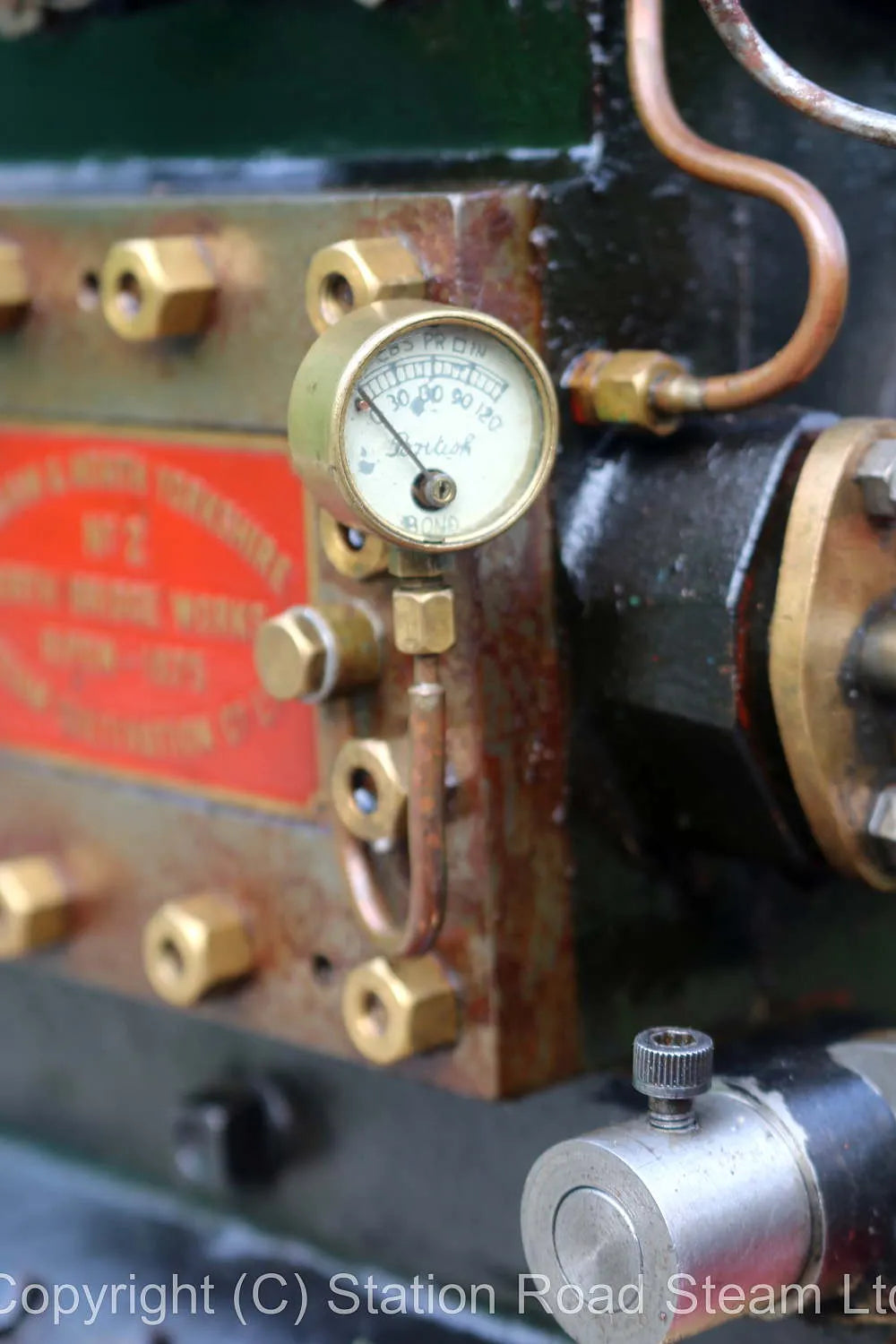 4 inch scale Durham & North Yorkshire traction engine