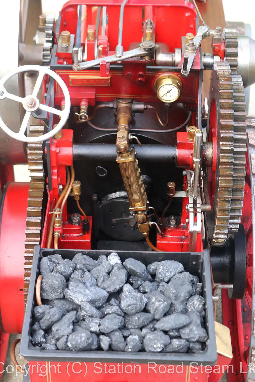 4 inch scale Durham & North Yorkshire traction engine