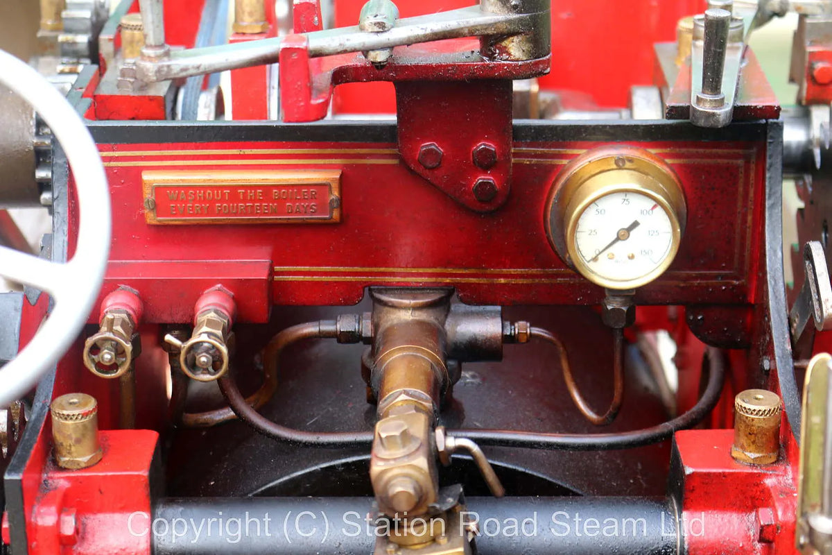 4 inch scale Durham & North Yorkshire traction engine