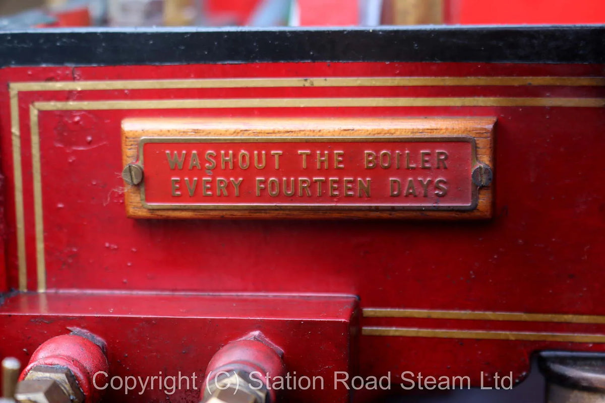 4 inch scale Durham & North Yorkshire traction engine