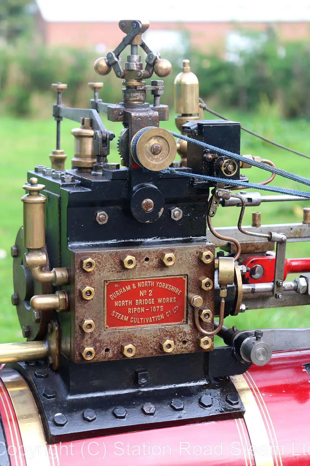 4 inch scale Durham & North Yorkshire traction engine