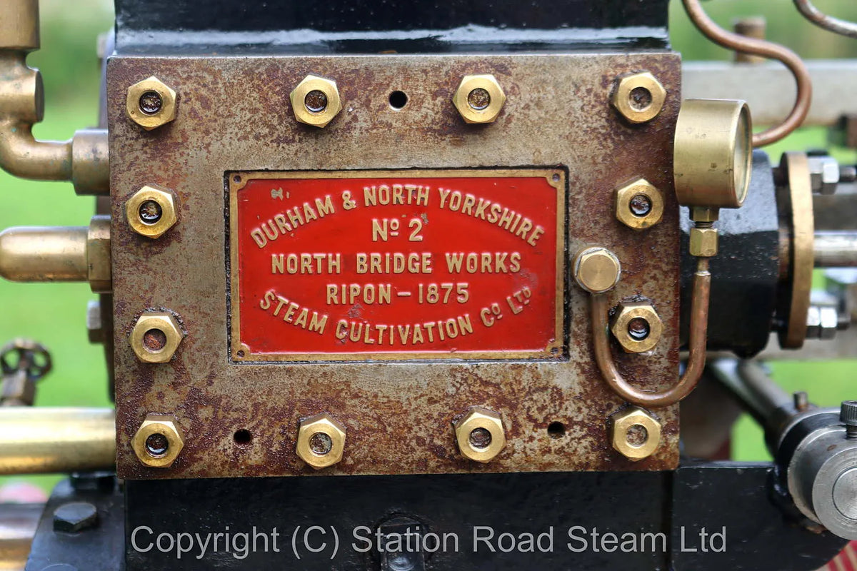 4 inch scale Durham & North Yorkshire traction engine