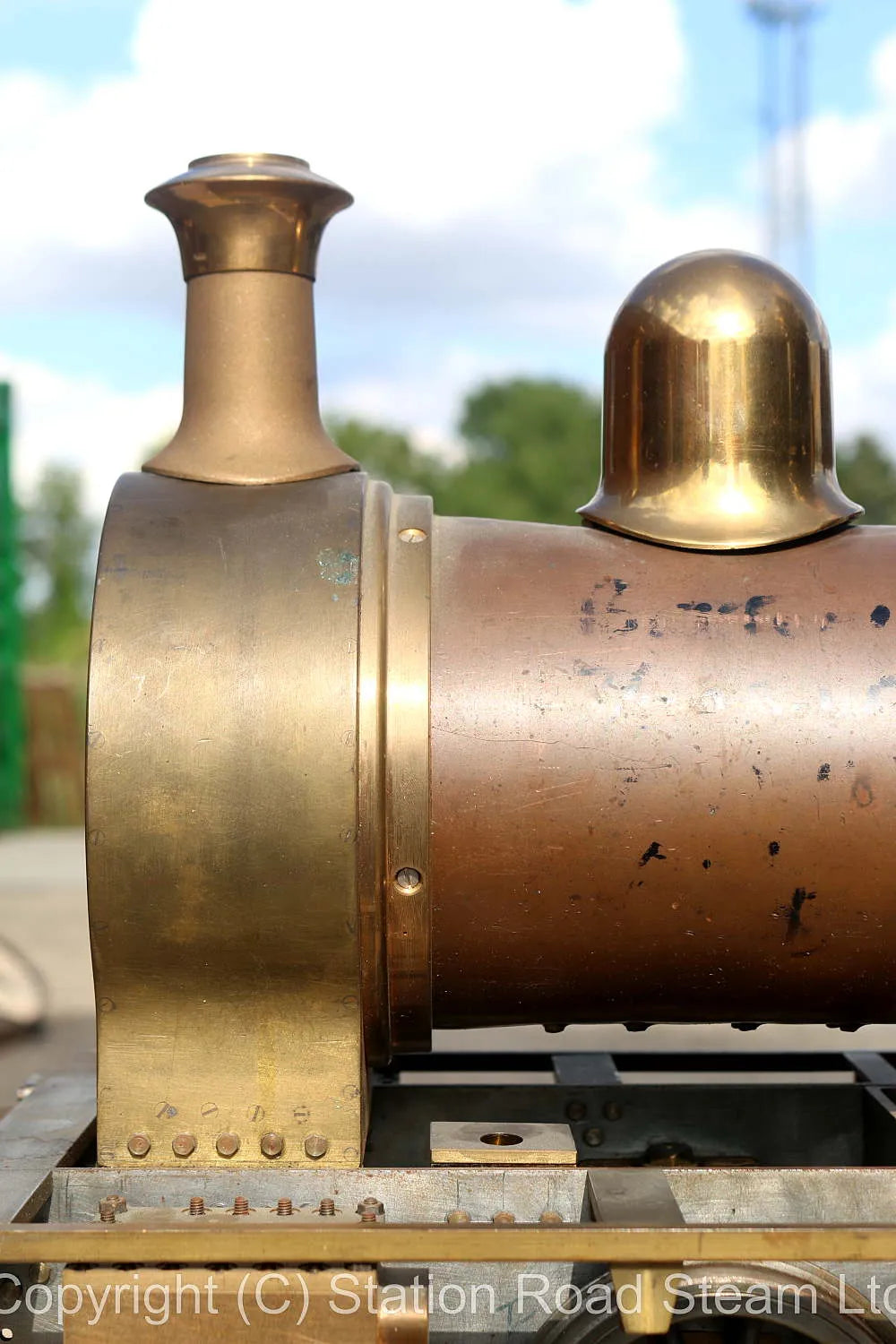 5 inch gauge Rail Motor 0-4-0 with tender