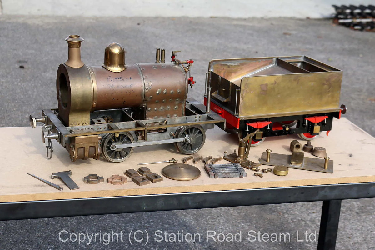 5 inch gauge Rail Motor 0-4-0 with tender