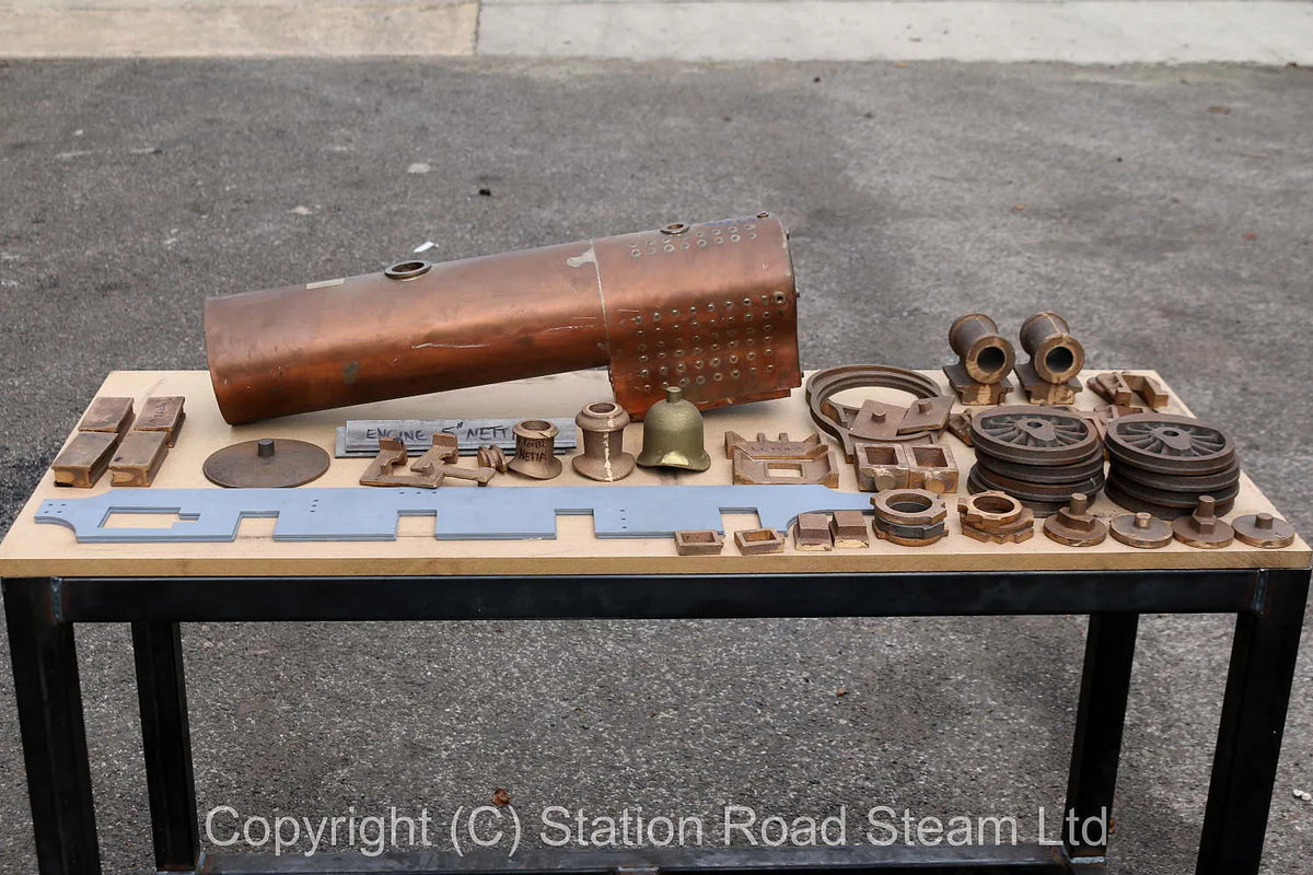 5 inch gauge "Netta" castings, drawings & commercial boiler