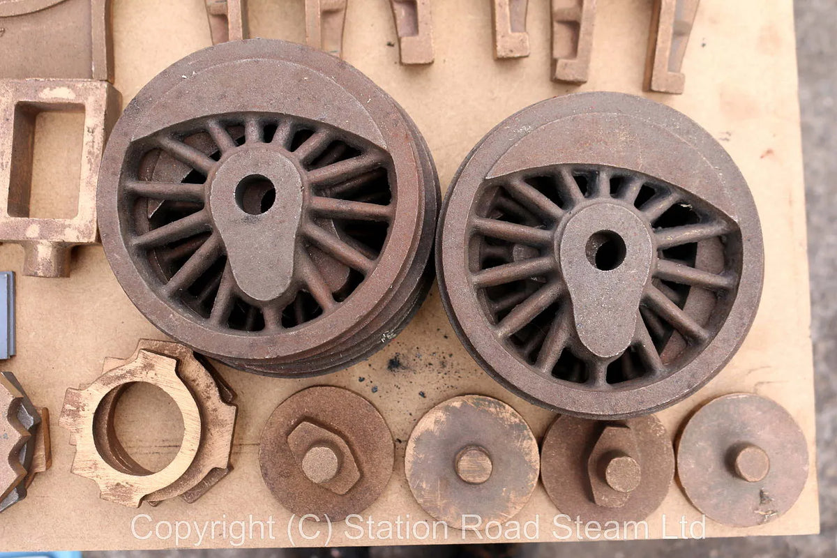 5 inch gauge "Netta" castings, drawings & commercial boiler