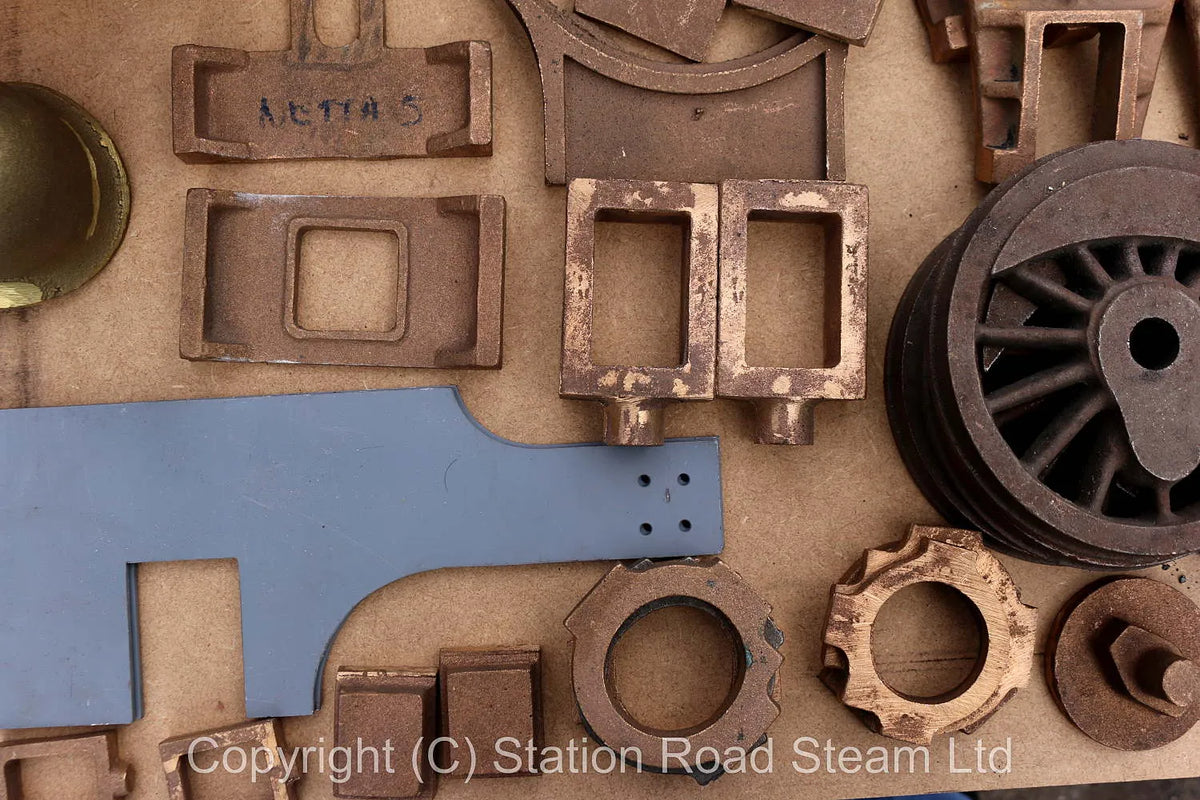 5 inch gauge "Netta" castings, drawings & commercial boiler
