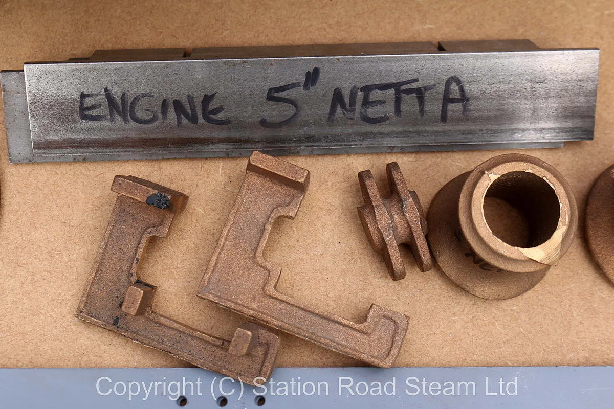5 inch gauge "Netta" castings, drawings & commercial boiler