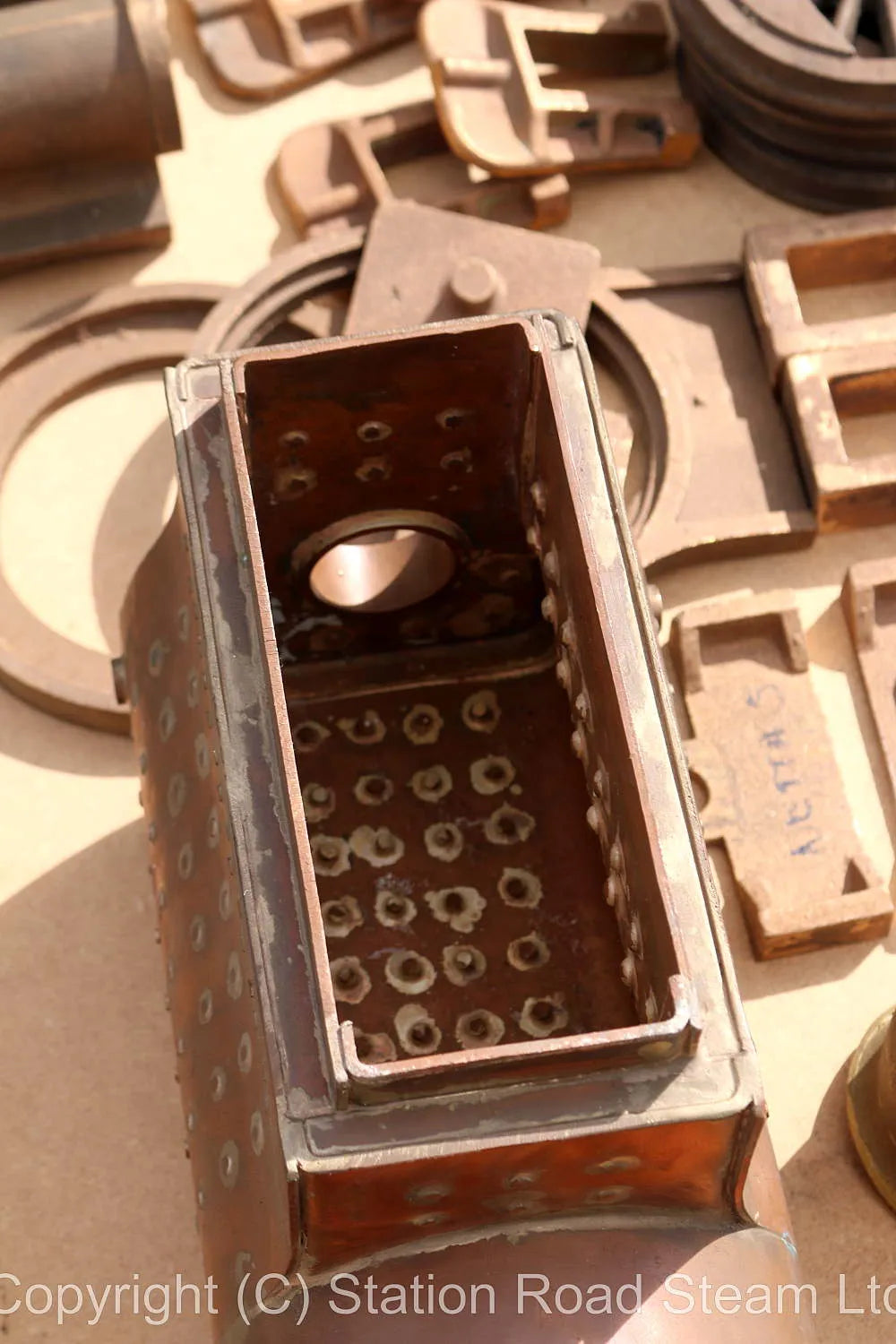 5 inch gauge "Netta" castings, drawings & commercial boiler