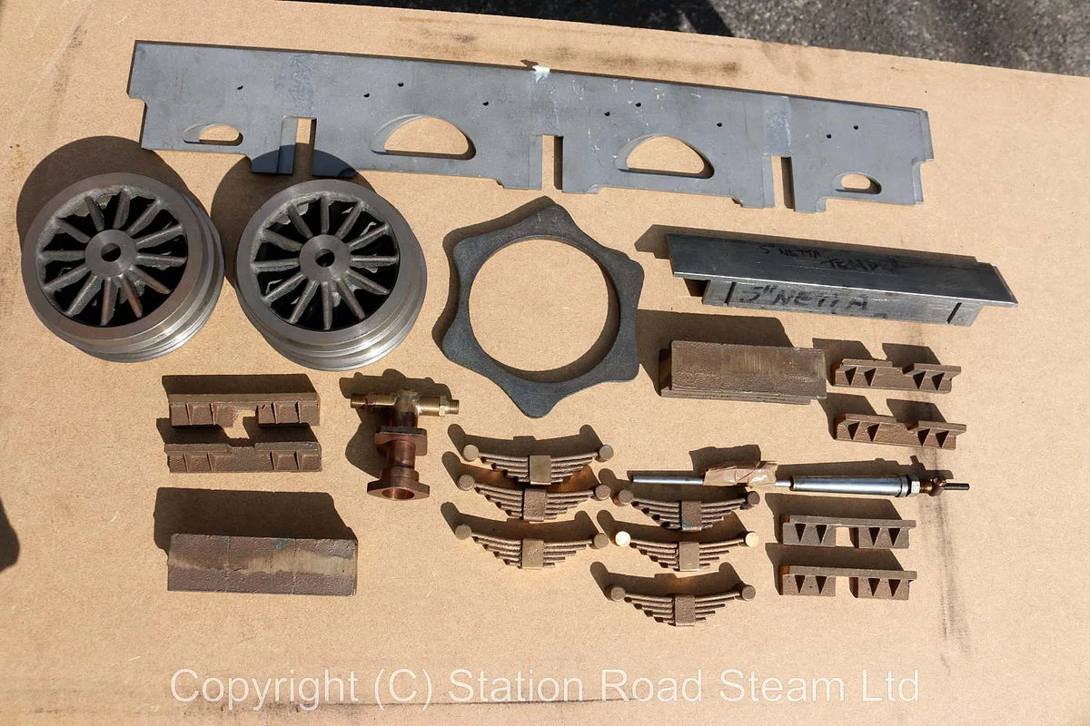 5 inch gauge "Netta" castings, drawings & commercial boiler